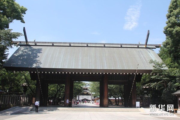 靖國神社大門。