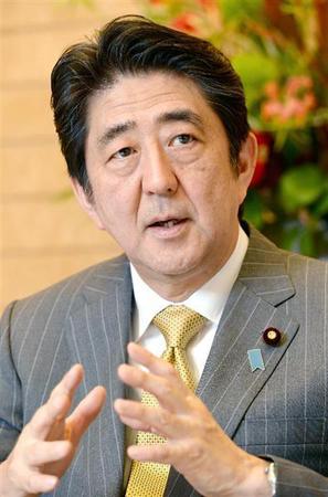 資料圖：日本首相安倍晉三。