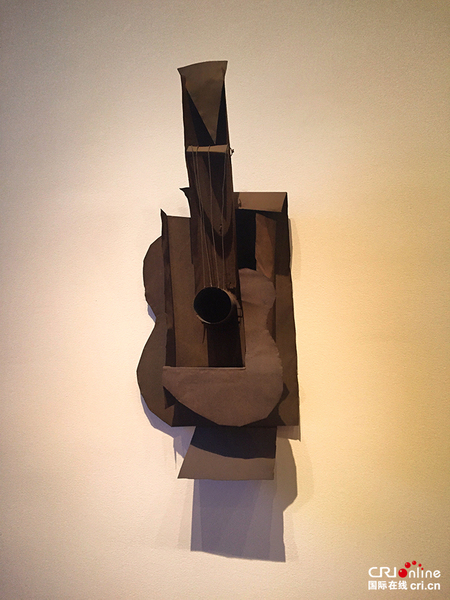 Guitar.Paris,Ferrous sheet metal and wire，1914.復制品