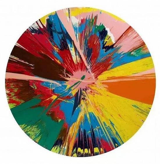 David Bowie生前收藏的當代藝術大家Damien Hirst的畫作