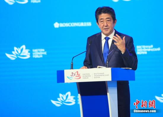 資料圖：日本首相安倍晉三。 <a target='_blank' href='http://www.chinanews.com/'>中新社</a>記者 王修君 攝