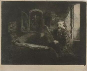 Rembrandt,《Abraham Francen醫(yī)生肖像》，1655 –1659年中，阿姆斯特安國家博物院