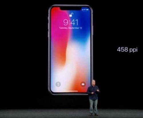 iPhone X 圖片來源：蘋果發布會