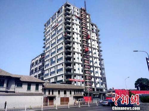 資料圖：北京一處正在建設的樓房。<a target='_blank' href='http://www.chinanews.com/' >中新網</a>記者 李金磊 攝