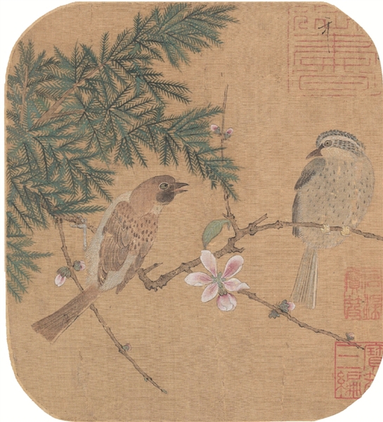 北宋 趙佶 花鳥(niǎo)圖冊(cè) 58×56cm