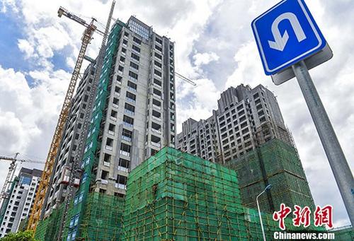 資料圖：商品住宅建設工地。 <a target='_blank' href='http://www.chinanews.com/'>中新社</a>記者 駱云飛 攝