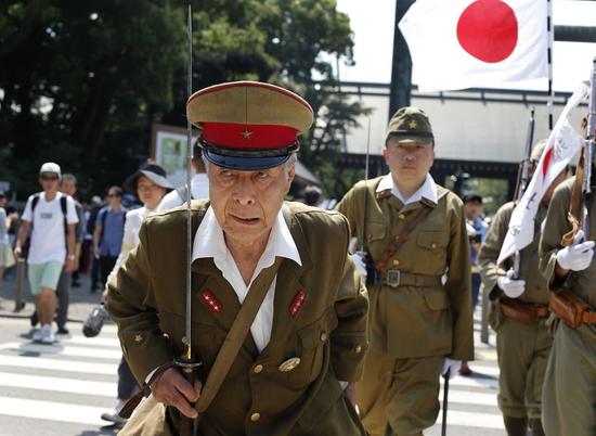 日軍遺屬老齡化嚴重 謀求培養年輕人參拜靖國神社